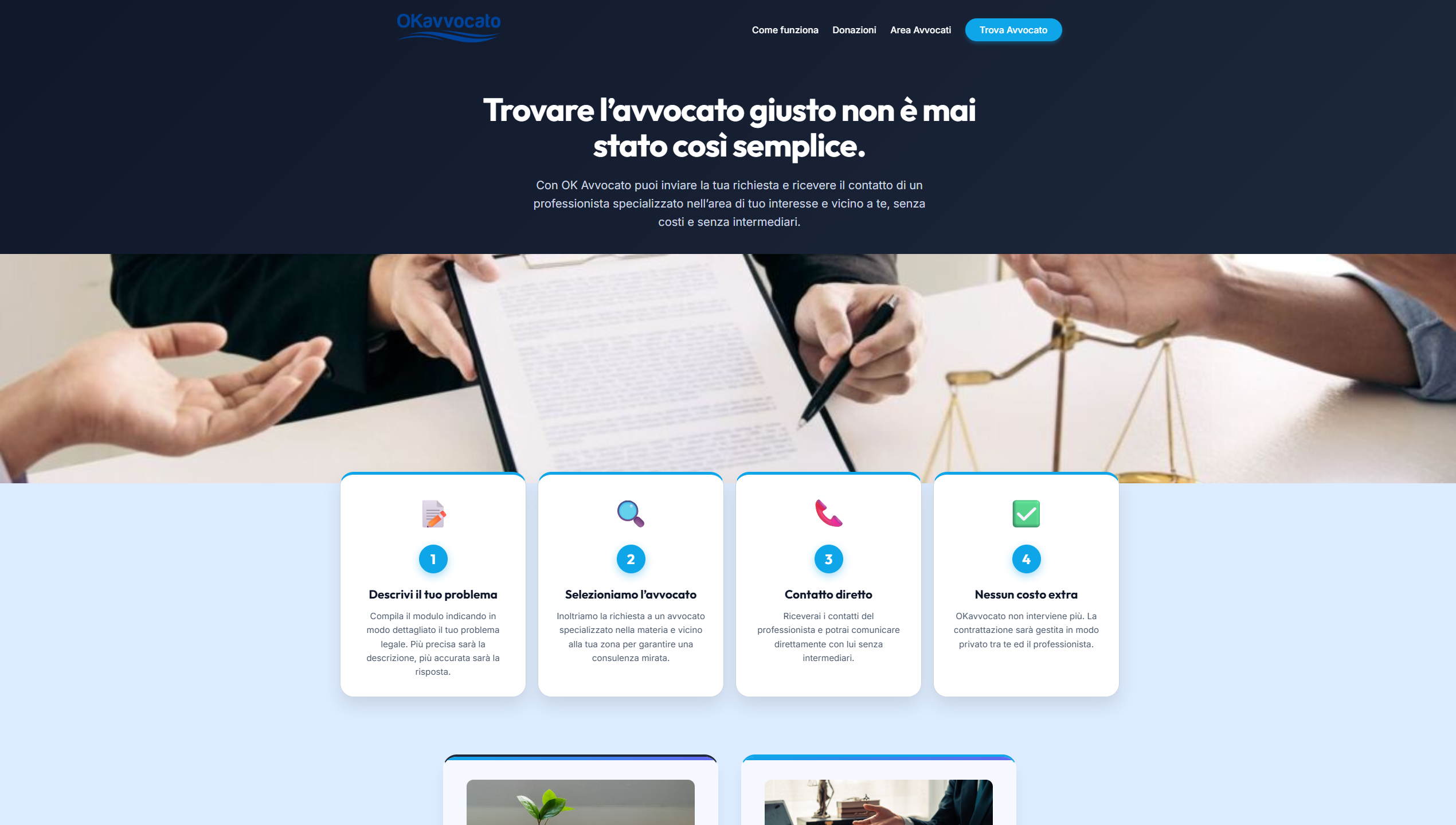 Sito Web OKAvvocato